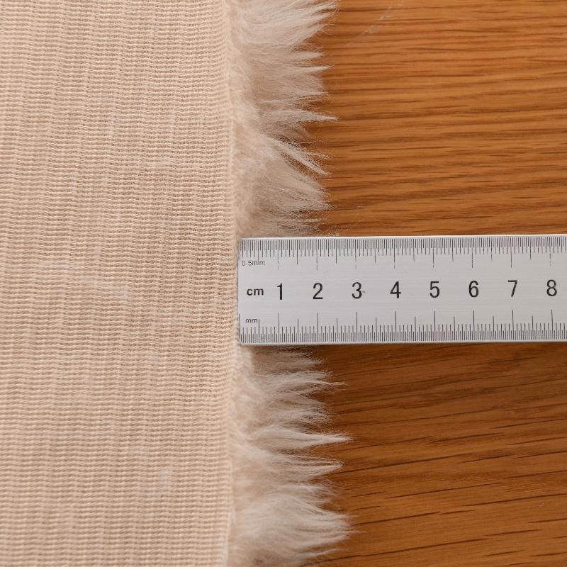 50x45cm 3cm Toskanischer Plüschstoff zum Nähen von Plüschpuppen, Kissen, Wintermützen, Bettwäsche, Spielzeug, Dekostoff, Handgemachtes DIY Plüschstoff