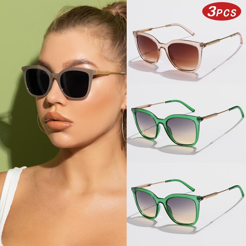 1pc Vintage Cat Eye Sunglasses Women Retro Mirror Sun Glasses Fashion Female Eyewear Designer Brand Driving Shades Oculos