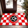 1PC She-ffield Fc Crest Rug Game Carpet, Floor Mat for Bedroom Living Room Entryway Rug, Home Decor Idea Gift for Christmas birthday