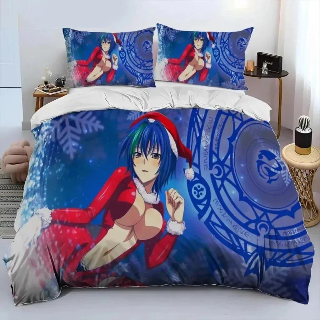 Anime High School Dxd Sexy Rias Bedding Set Bedroom Soft Modern Bedspreads Comefortable Duvet Cover Quilt Cover And Pillowcase