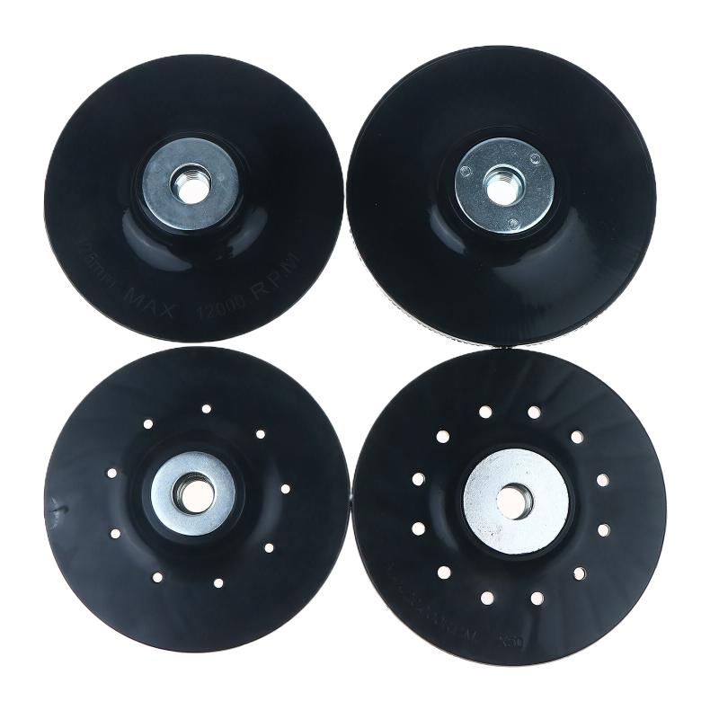 1 PCS Sanding Disc Backing Pad Grinder Attachment Designed For Angle Grinders Power Tools Accessories Dedicated Steel Paper Tray