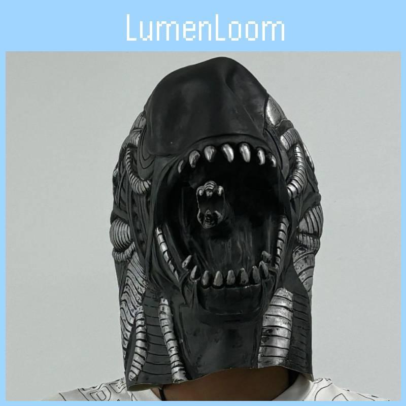 Cosplay Horror Alien Mask For Halloween Role Playing Props And Celebrate Theme
