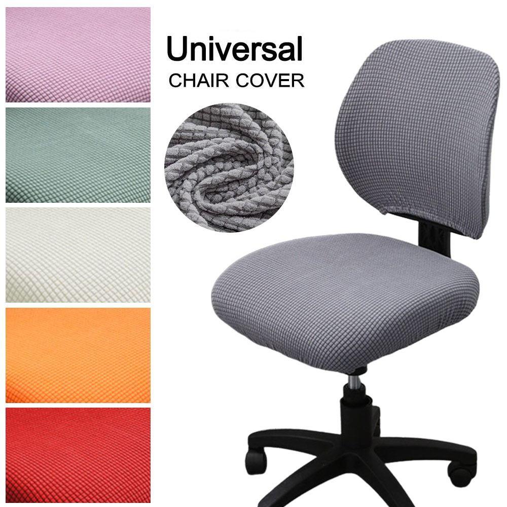 Elastic Split Office Chair Cover Anti-dirty Lift Rotating Chair Cover  for Home&Office