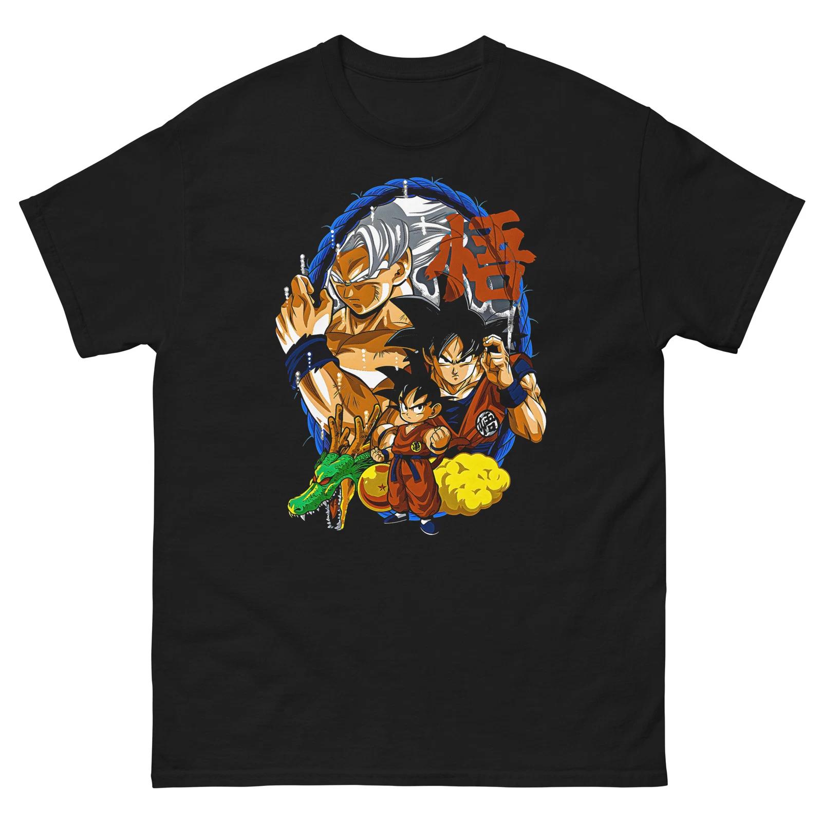 DRAGON ANIME VINTAGE ANIME JAPANESE ANIME OLD SCHOOL ANIME Men s classic tee 3XL