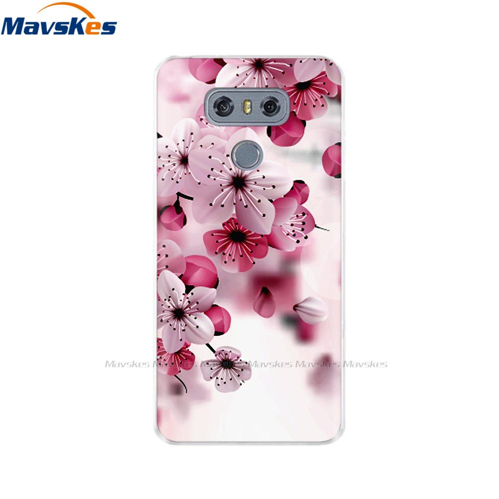 Soft TPU Case For Coque LG G5 G6 Case Cover Silicone Painted Phone Cover For LG G5 G6 Bumper Case Capa Fundas Coque