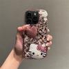 Luxury Full Rhinestone Phone Case With Bow IPhone 16/17 Pro Max Soft Silicone Bling Cover Women Anti-Drop Protection