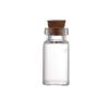 10x Vials Glass Bottle Empty Wishing Blank Transparent Tiny Small With Cork Stopper Message Bottles