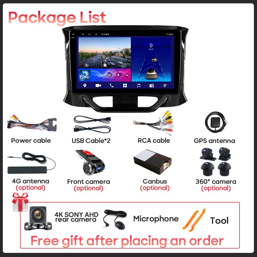 Android Car Multimedia Stereo For LADA Xray X Ray 2015 - 2019 Radio Player GPS Navigation Carplay Auto Wifi  No 2din 2 DIN DVD