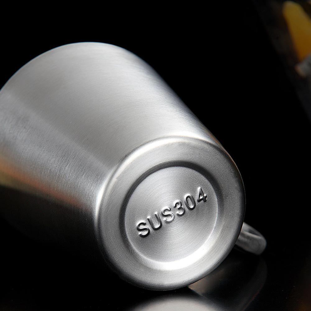 Mit Griff Doppelwandige Tasse Verbrühschutz Küchenzubehör Wasserbecher Tasse Bierbecher Kaffeetasse