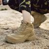Outdoor Wanderschuhe Herren Stiefel Rutschfest Schnürschuhe Atmungsaktiv Hochschaftstiefel Verschleißfest Langlebig Freizeitschuhe Herren