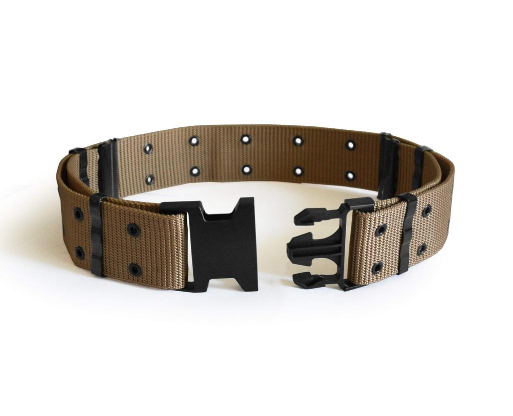 UltraKey Tactical Adjustable Security Military Heavy Duty Rescue Belt for Outdoor Sports and Adjustable Belt, Hunting, Brown,