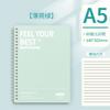 A5 Coil Notebook Graffiti Nice Big Notebook Cute Coil Notebook Student Notebooks and Journals Office Accessories Daily Planner