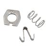 Water Heater Cam Lock Metal Water Heater Door Latch RV Camper Hot Water Heater Cover Door Latch Fastener 2-Piece/set