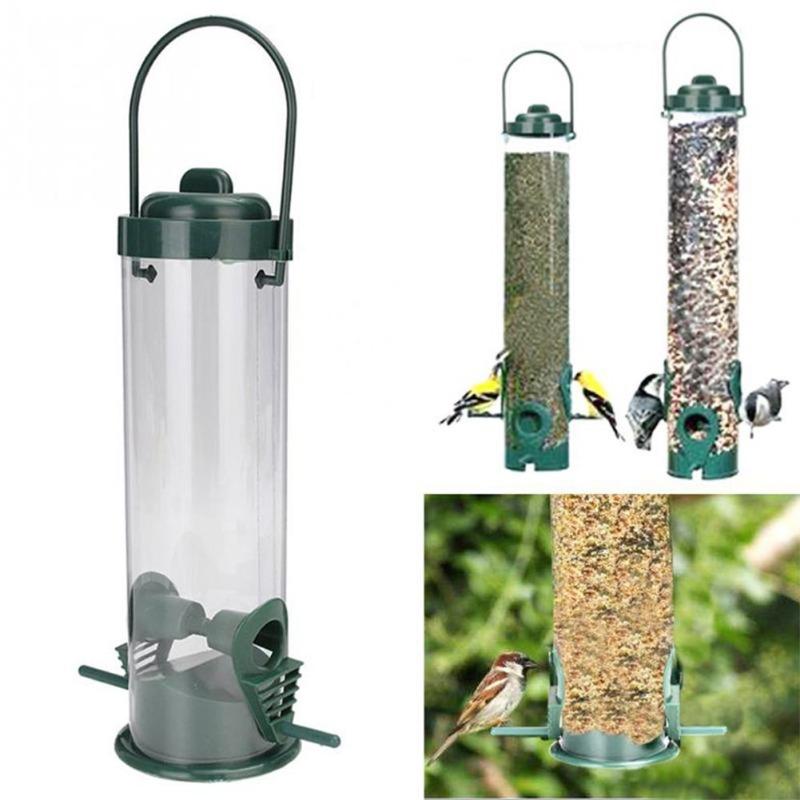 Bird Feeders Feed Station Hanging Feeder Bird Water Drinker Feeder Waterer Pet Parrot Supplies