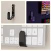 Universal Acrylic Frame Holder Storage Hook Keyboard Mouse Wall Clip Belt Rack  Bathroom