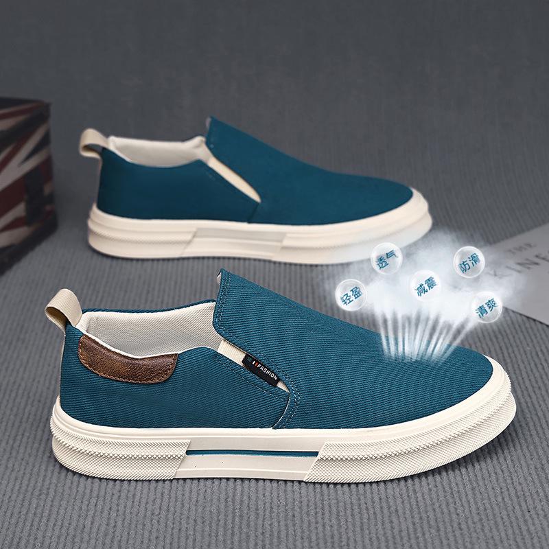 

2025 Men s Trendy Summer Skate Sneakers: Comfortable Thick Sole, Low-Top Casual Shoes for Teens 44