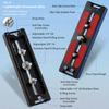 Haoge Tripod Arca Plate 127mm Universal Arca Swiss Quick Release Plate for Tripod Ball Stainless Steel and Strap Holes HQR-127 Head, Hand-Adjustable