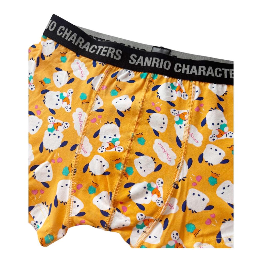 Small Planet Pochacco Boxer Simple and Sanrio Size L Men's Briefs, Loose, Design,
