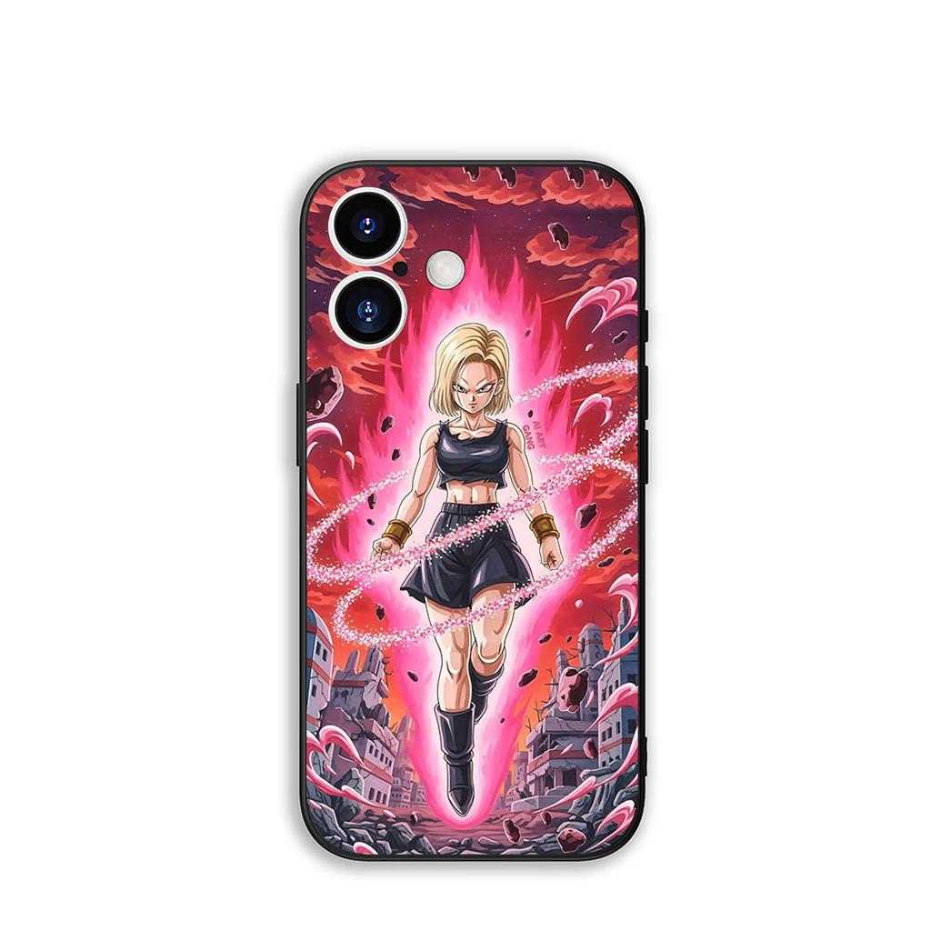 For Xiaomi Redmi 15C 15 A4 A5 9A 9T 10A 10C 9C NFC Note 11 9 8 10 Pro 8T Phone Cover Case Android 18 Krillin Dragon Gokus Ball