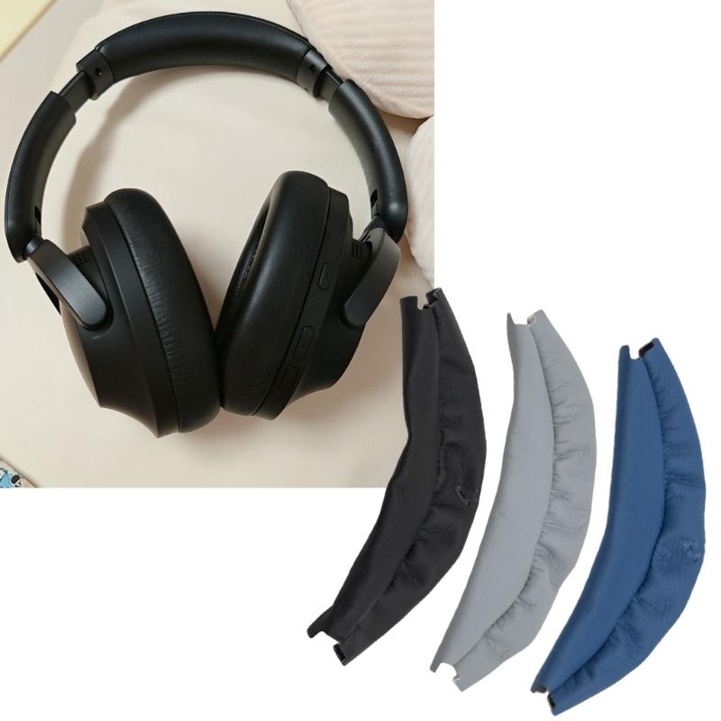 Soft Protein Leather Ear Pad Headband Replacement Set For 1 MORE HC905 SonoFlow Headphones