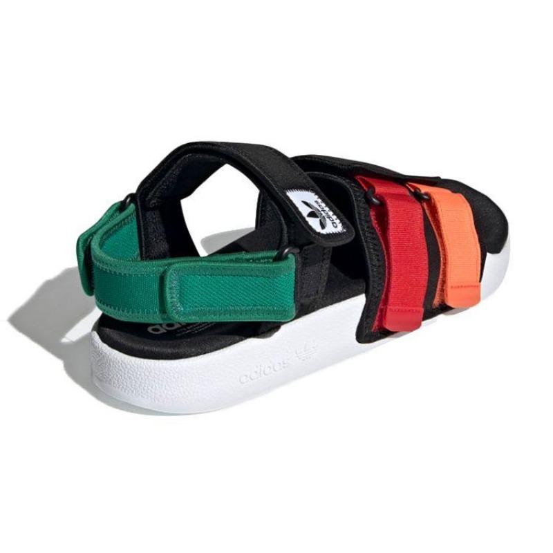 adidas Adilette Sandal 4.0 Black Scarlet True Orange Unisex Sneakers Core-Black GZ8827