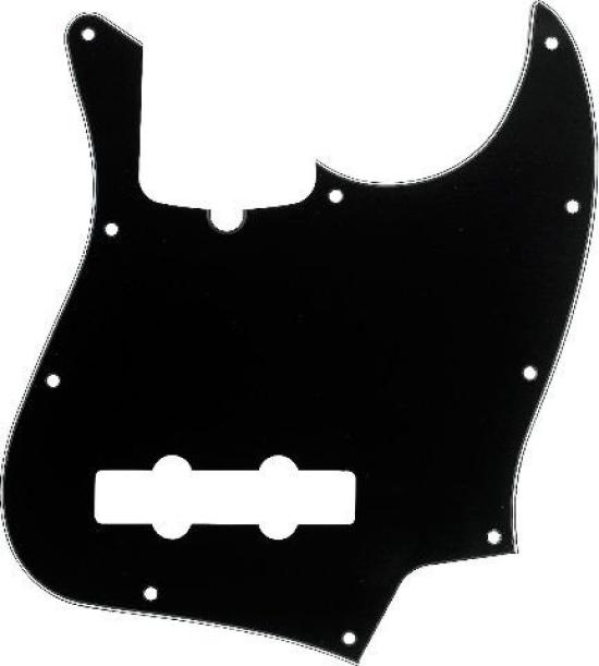 

Fender Pickguard USA оригинальные детали Fender Pickguard Standard Jazz Bass 10 отверстий черный слой 991351000 совместим с Fender USA для Jazz Bass Мексика,