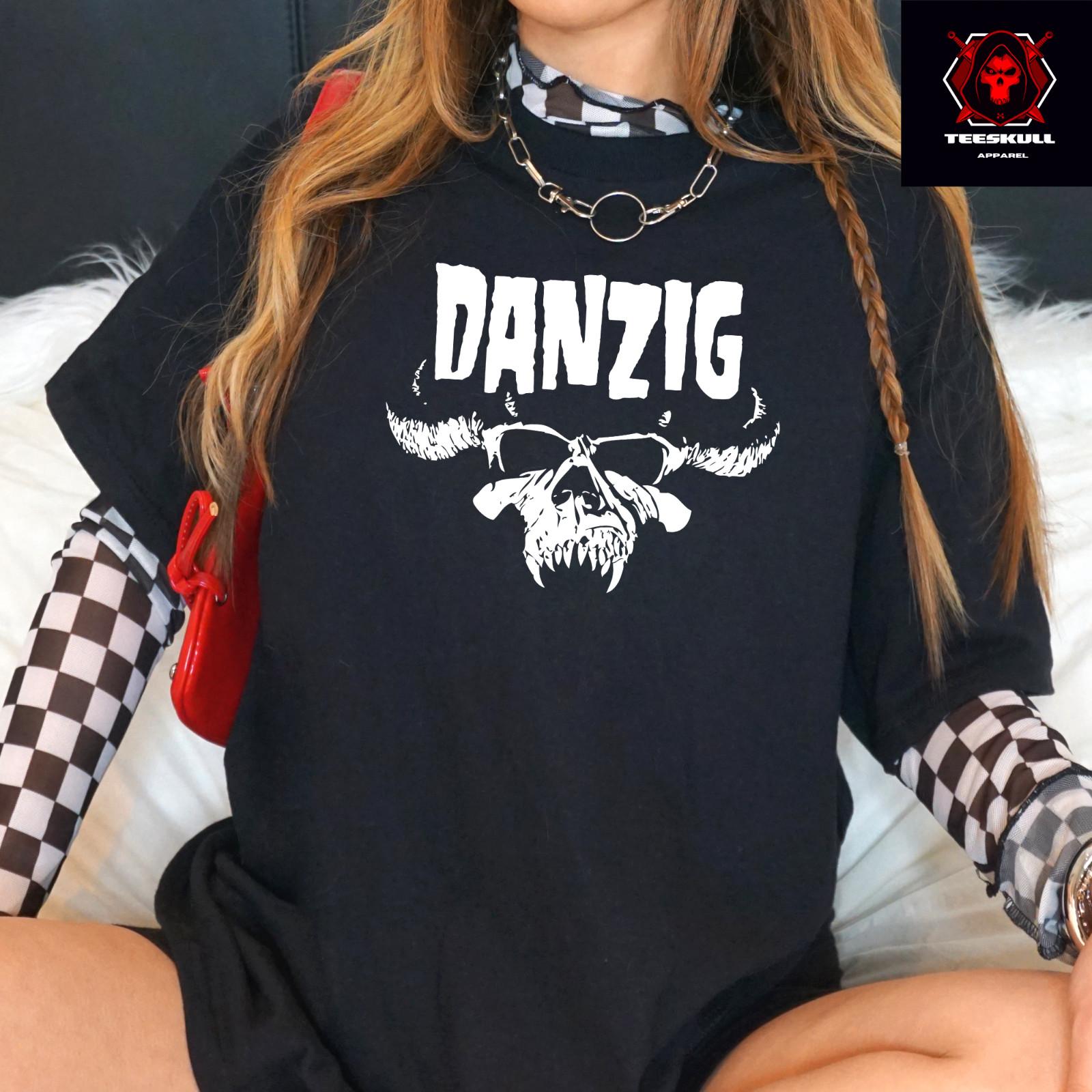26 Danzig Heavy Metal Rock Band Tee Heavy Cotton Unisex T-SHIRT S-3XL Unisex T-Shirt XL