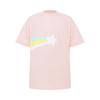 Kids Boys Girls Special Needs Adaptive Clothing Short Sleeve Rainbow Print Chest Port Access Chemo T-shirt with Zippers