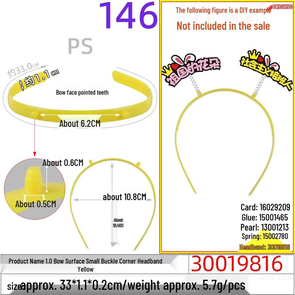 Colorful Christmas Headband with 1.0cm Bow and Horn Design