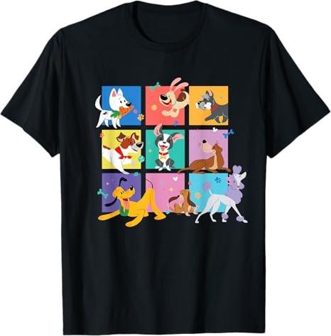 Dogs Pluto And Pals Stylized Animated Pets TShirt S