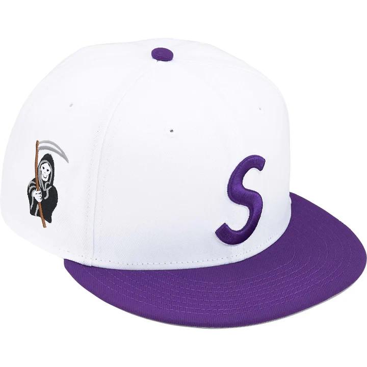 Supreme Reaper S Logo New Era White 7 1/8