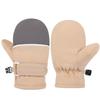 Zipper-Free Wrist Closure Thermal Ski Gloves Thermal Insulation Cold Gear Gloves  For Boys Girls