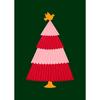 Vintage Christmas Metal Wall Decoration, Holiday Sticker Sign