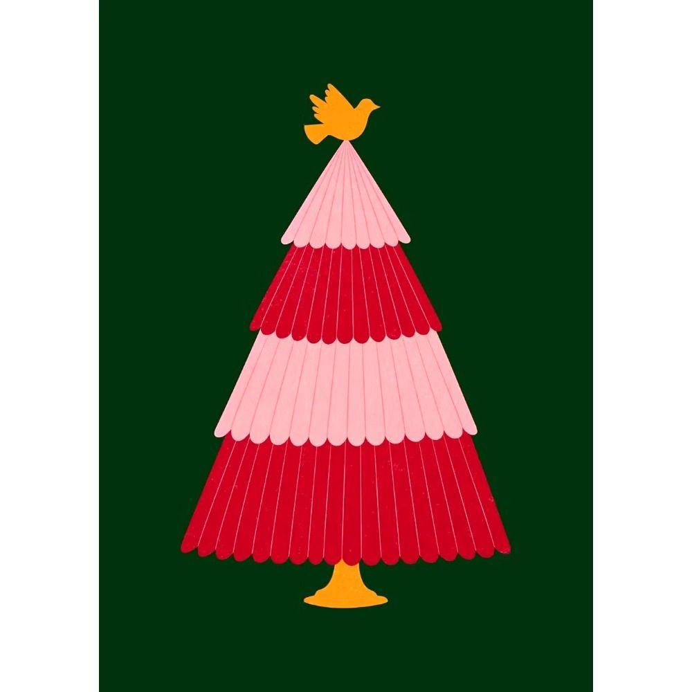 Vintage Christmas Metal Wall Decoration, Holiday Sticker Sign