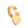 Skyrim New Arrival Stainless Steel Couple Rings With Dangle Heart Pendant Dating Finger Ring Men Voguish Women Stylish Bridal Bridal Lover Jewelry