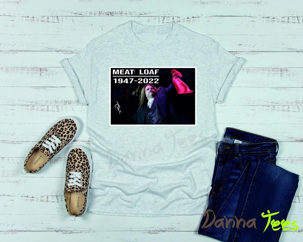 RIP Meat Loaf Always Remembered Tribute TShirt Lady Fit