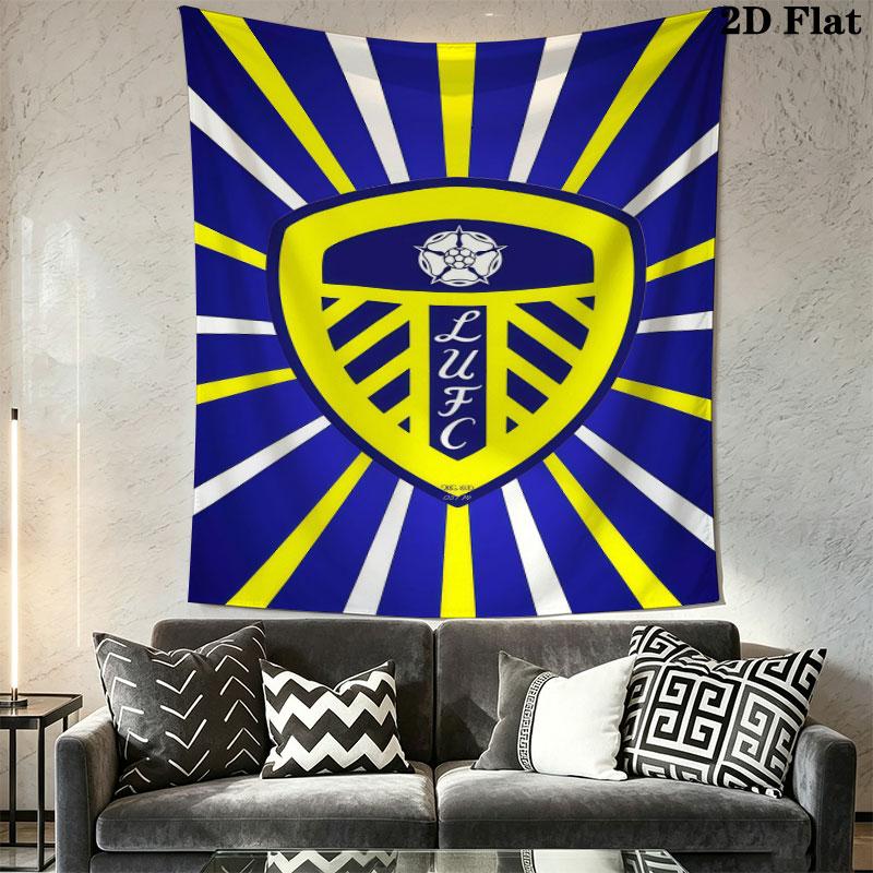 LUFC logo  Wall Hanging Printed Fabric Blanket Decorative Tapestries for Bedroom Living Room Home Decor