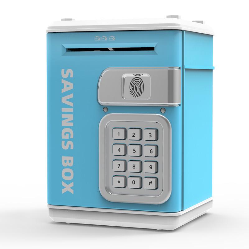 Детская копилка-сейф с кодовым замком – Милая копилка-игрушка для карманных денег, Подарок на день рождения для мальчиков и девочек, Аксессуар для игрового домика