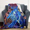 1pc A Nightmare on Elm Street Flannel Throw Blanket - HD Printed Lightweight Soft Warm All-Season Blanket for Sofa, Bed, Travel, Camping 079