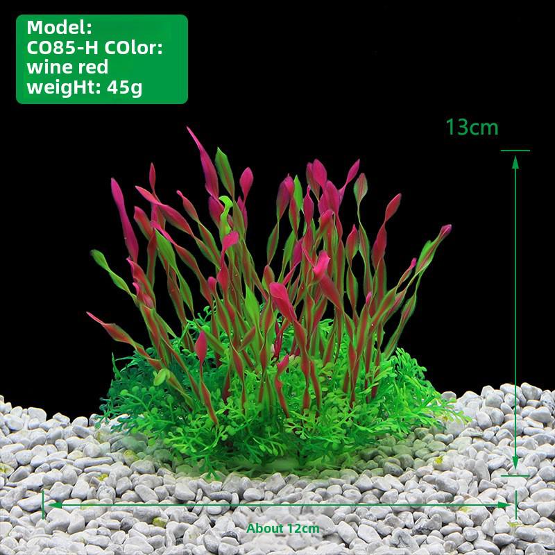 CO-H Aquarium Landscape: Artificial Water Plant for Fish Tank Decoration