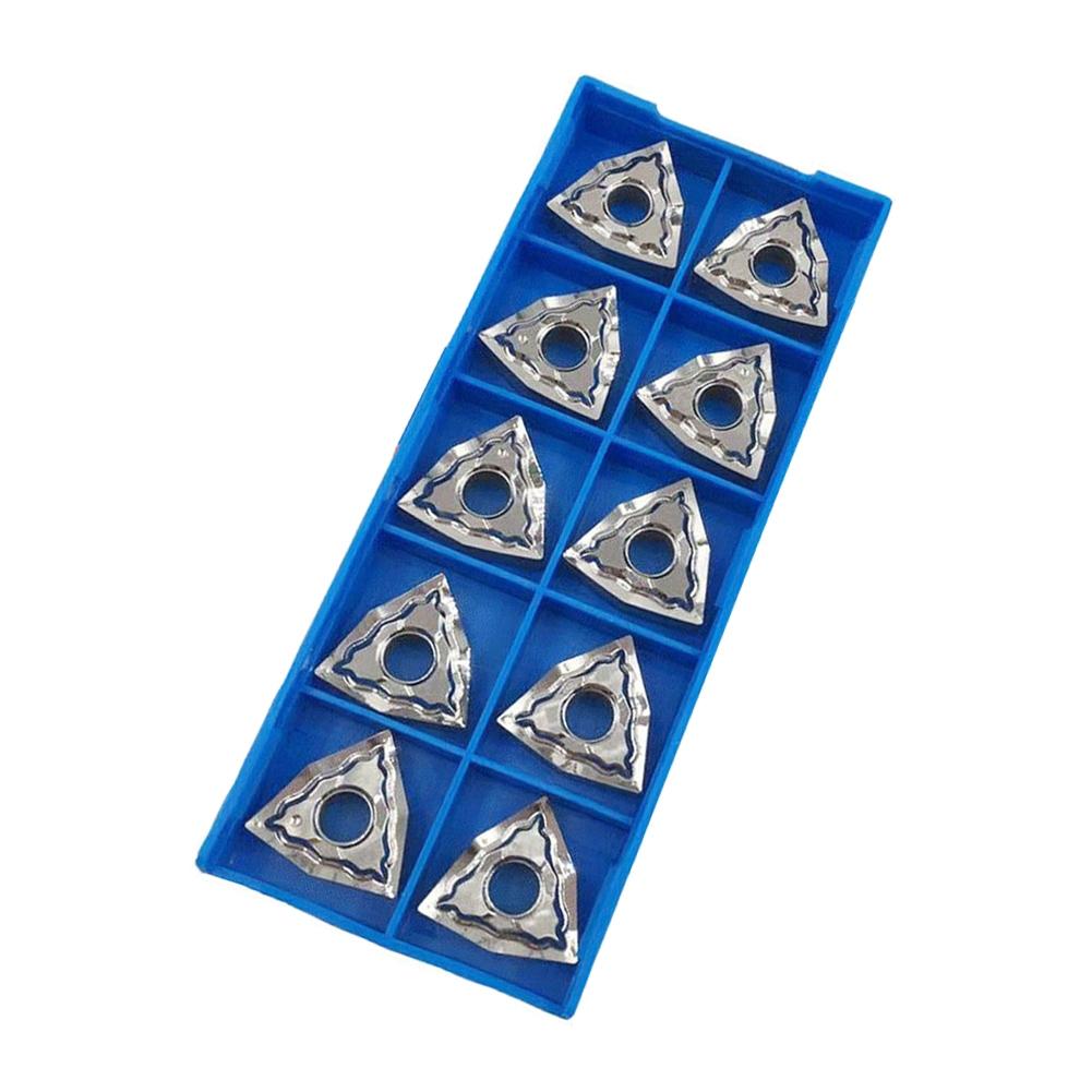 10pcds Carbide Inserts Blade CNC Machine Fully Sanded Indexable