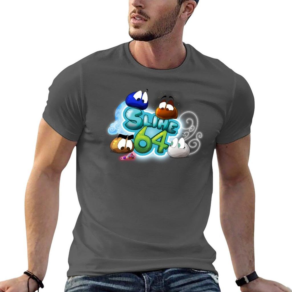 Slime  Logo TShirt Casual Basic Street Style TShirt