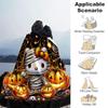 1pc Hello Kitty in Halloween Mummy Costume Blanket Soft Warm Bedding Throw Coverlet for Room Decor, Living Room, Travel, Camping, Car Blankets, Beach,