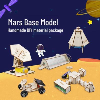 Luft- und Raumfahrt Marsbasis Modell DIY Wissenschaftskit für Kinder