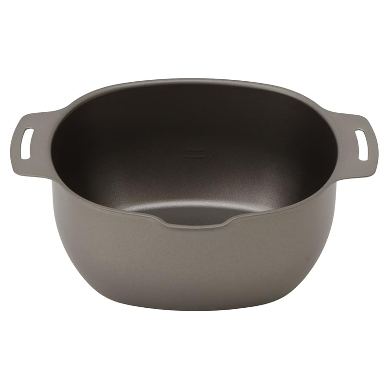 Maruyama Giken SOEN MGJP Deep Fryer IH and Gas Stove Oval for Tempura and Deep Made In Japan SE-69, Compatible, Shape, Spout, Seamless, Frying,