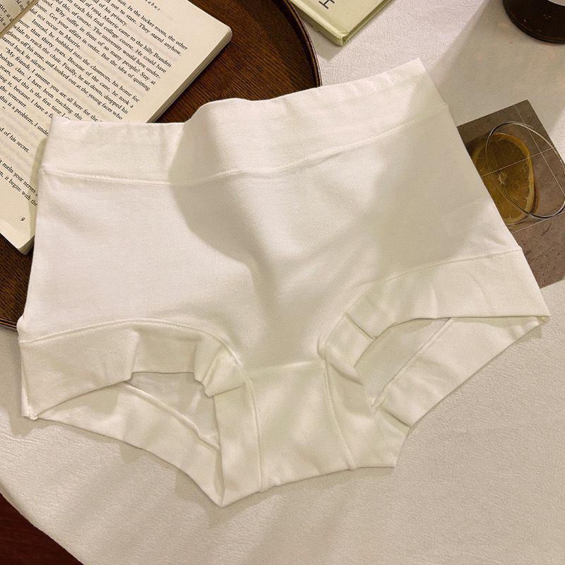 

2024 Женские трусики-шортики большого размера из чистого хлопка с высокой посадкой и ластовицей из графена для контроля живота и подтяжки бедер. 3XL [62.5-72.5 kg] серый