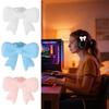 Neue 3D-Schleifen Schleifen-Kopfhörerzubehör Silikon-Clip-On-Headset-Aufsatz Süße Wiederverwendbare Kopfhörer-Dekoration Für Freund Geschenk