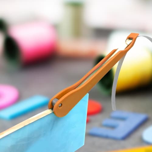 Copper Foil Hand Foiler, Stained Glass Hand Foiler - Handy Foiler Tool for Copper Foil Hand Foil Stained Glass - Upgraded Stainless Steel Roller Hand