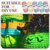 50g/roll Glow In The Dark Luminous Chunky Yarn DIY Hand  Craft Knitted Yarn  For Sweater Hat Carpet