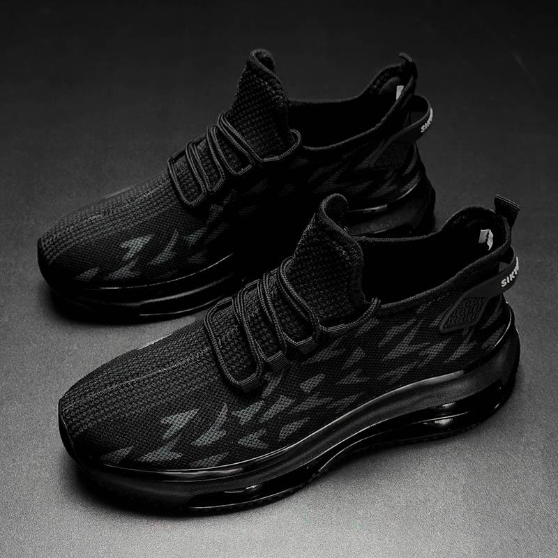 Men'S Sneakers New Casual Four Season Fashion Thick Sole Anti Slip Versatile Outdoor Comfortable Breathable Casual Sports Shoes